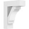 Ekena Millwork Standard Merced Architectural Grade PVC Bracket with Block Ends, 5"W x 14"D x 18"H BKTP05X14X18MRC05 - alternate 1